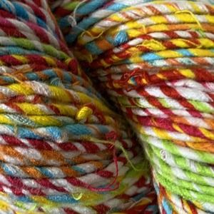 Mango Moon Bali Sky 3302 Dawn 150 Yds 100% Recycled Viscose Hand Spun Yarn NWT